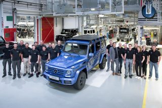 Mercedes-Benz. Production record – 300,000th G-Class rolls off production line