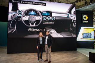 Mercedes-Benz at the Mobile World Congress 2018