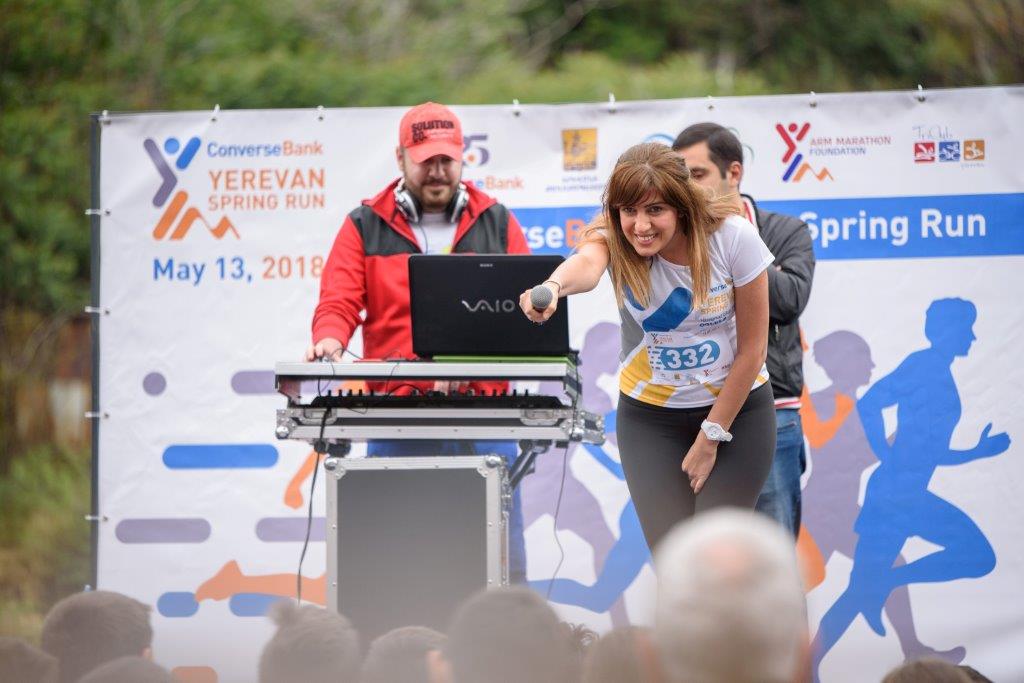 Converse Bank Yerevan Spring Run 2018 marathon sponsored by Converse Bank