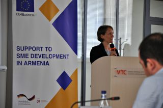 IT is promising in Armenia, the entrepreneurial culture needs a boost. Eva Maria Näher