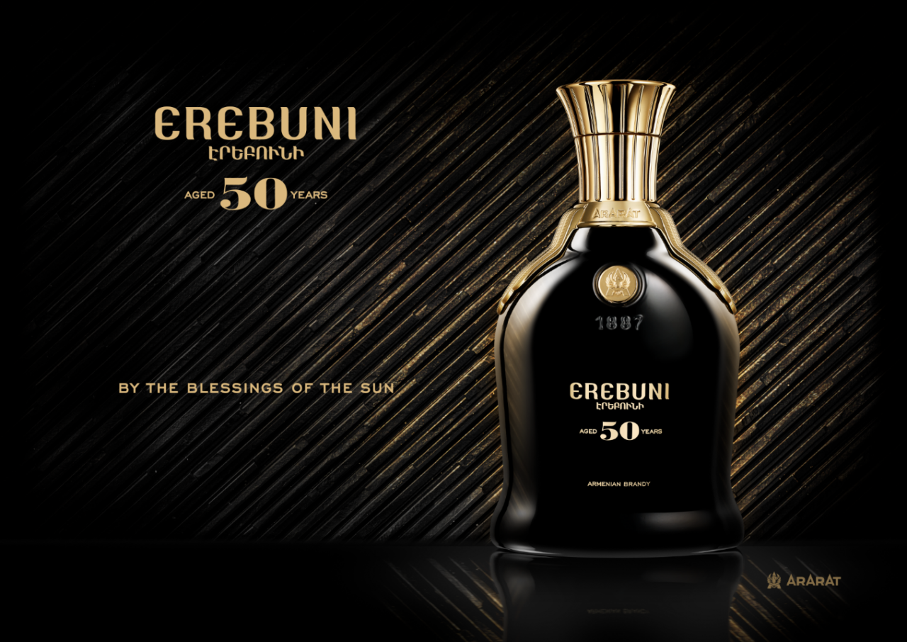 Erebuni 50 – new ultra-premium brandy of ARARAT range