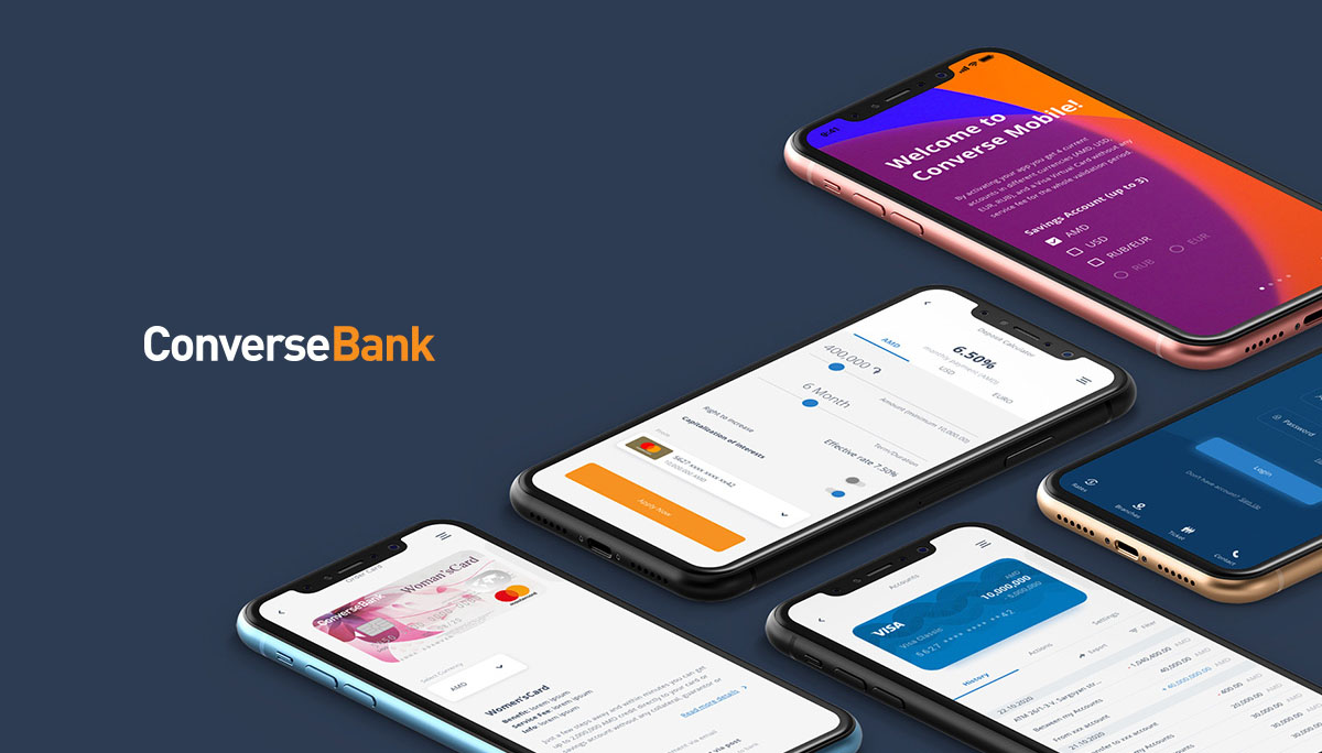 Converse Bank has launched a new Mobile application