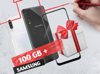 100 GB of Internet and Y tariff plan, when buying a number of Samsung Galaxy smartphone models at Viva-MTS