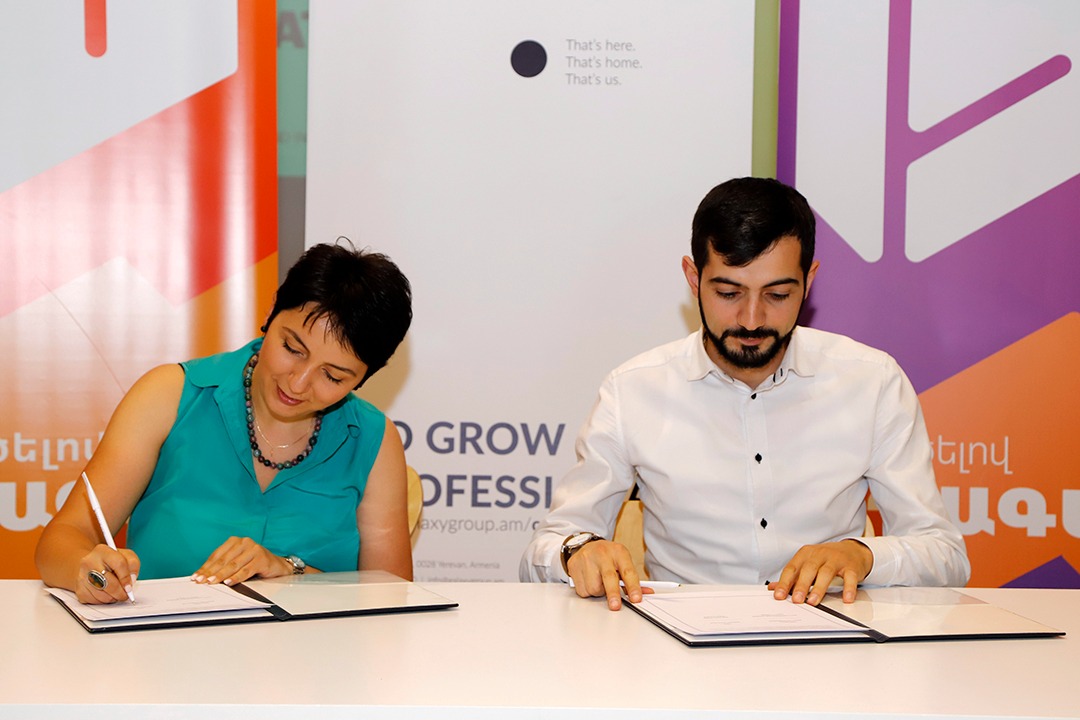 Galaxy Group of Companies implements joint projects in the field of education with Ayb Educational Foundation