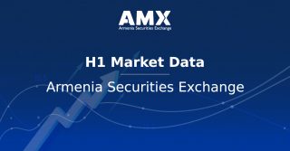 Armenia Securities Exchange: Market data in the 1st half of 2021
