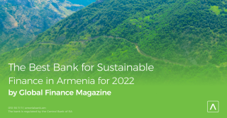Ameriabank wins Best Bank in Sustainable Finance award for 2022   