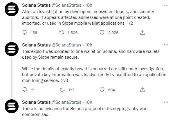 Bybit: Cross-Chain Bridges Emerge as Top Risk, Solana Exploit Linked to Compromised Seed Phrases on Slope Wallets 1
