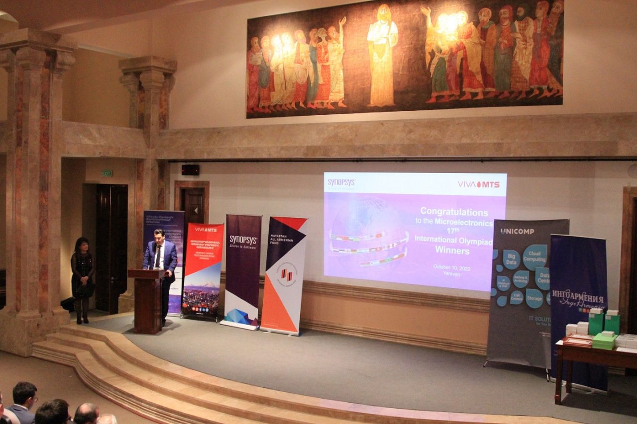 Viva-MTS. The Final Stage of the 17th Annual International Microelectronics Olympiad successfully held in Armenia