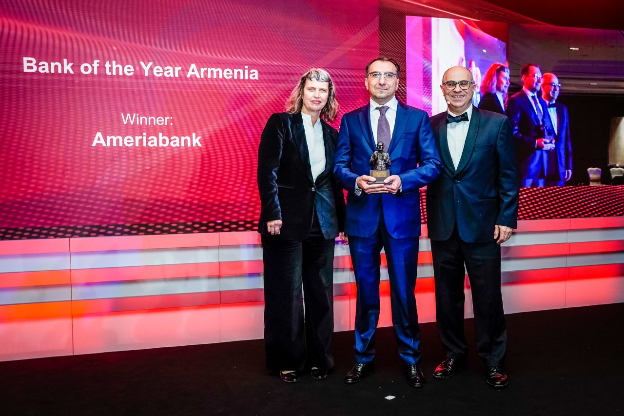 Ameriabank named the Bank of the Year 2022 in Armenia by The Banker Magazine