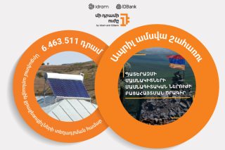 Idram&IDBank: AMD 6․463․511 for the installation of solar water heaters in Artsakh