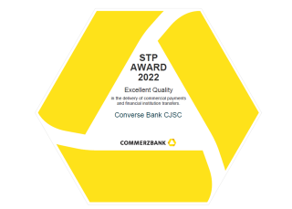 Converse Bank is presented with “Euro STP Excellence Award 2022”