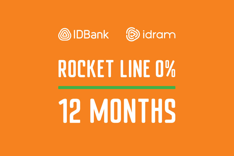 Incredibly long: Rocket Line 0% now for 12 months