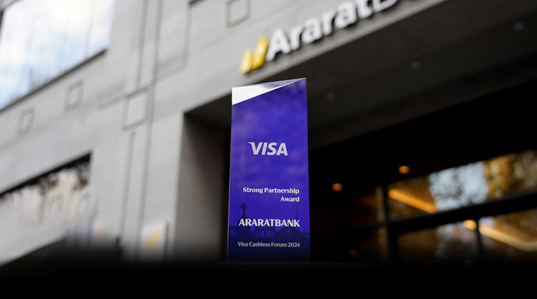 AraratBank Receives Visa Strong Partnership Award