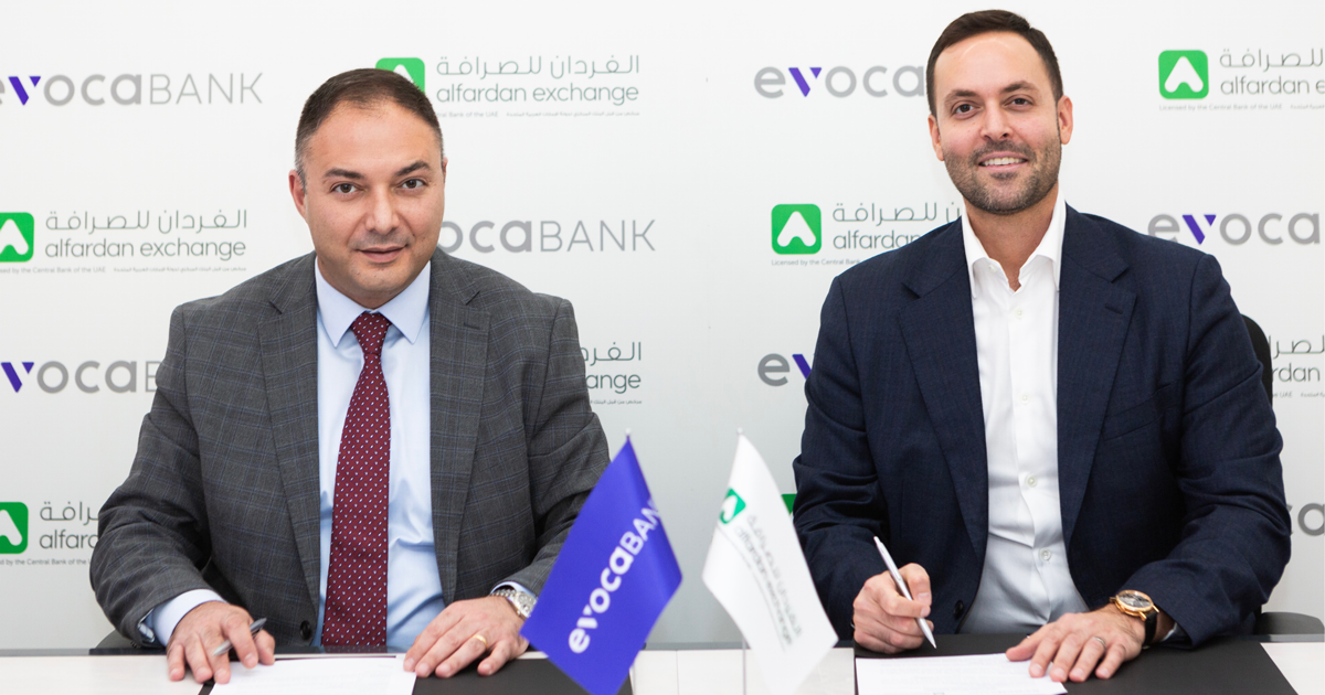 Evocabank and Al Fardan Exchange, UAE signed a cooperation agreement