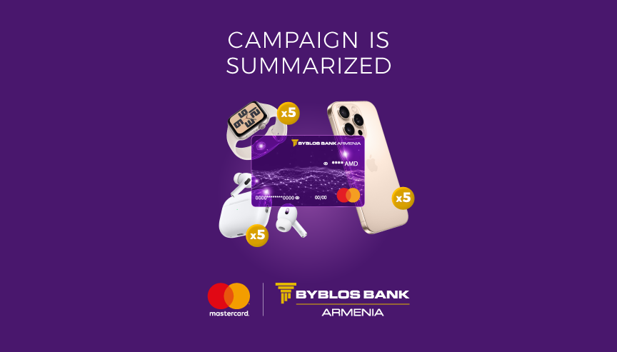 15 Apple devises for loyal Byblos Bank Armenia’s customers: Campaign summary