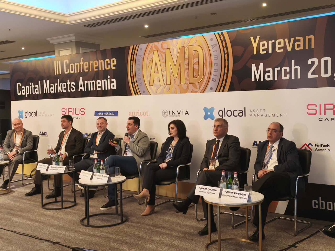 General Director Armen Avetisian presented Viva’s experience at the “Capital Markets Armenia” international conference