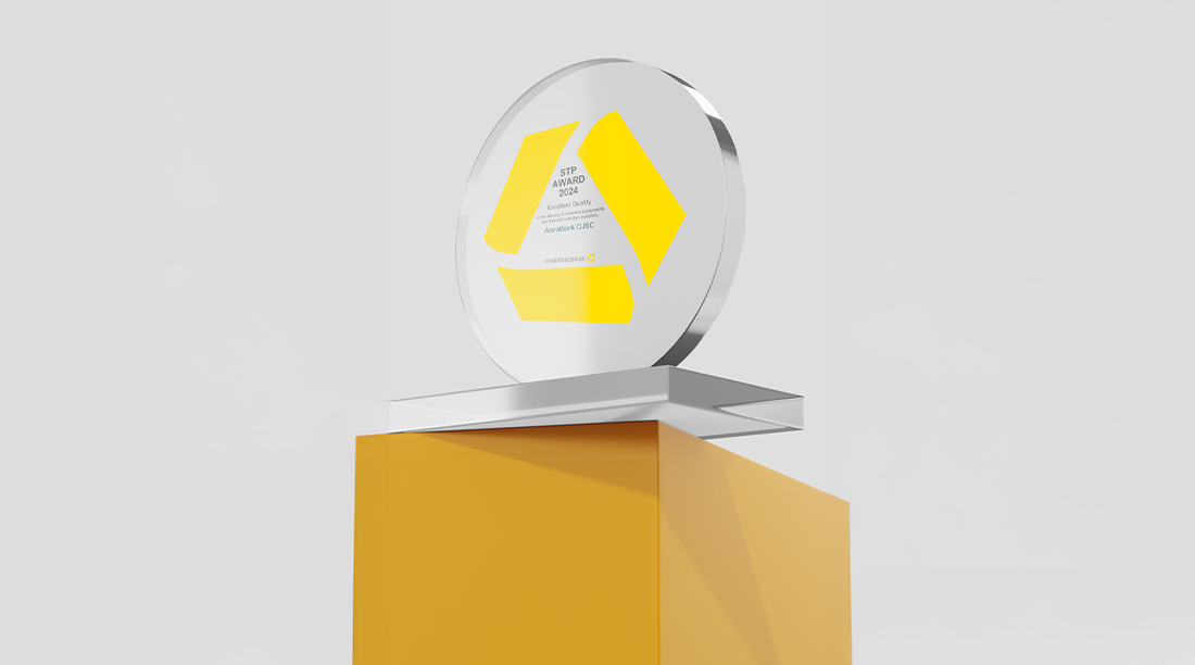 AraratBank Honoured with STP Award by Commerzbank AG