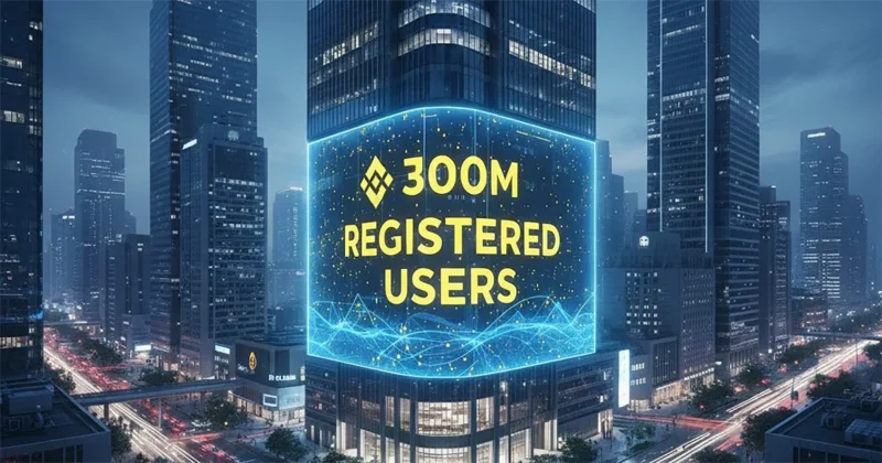 Binance is now serving more than 300 million registered users
