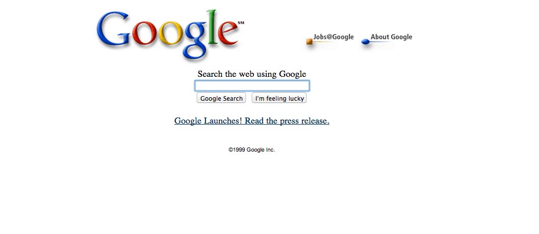 Ինչպե՞ս է փոխվել Google-ը 1997 թվականից ի վեր