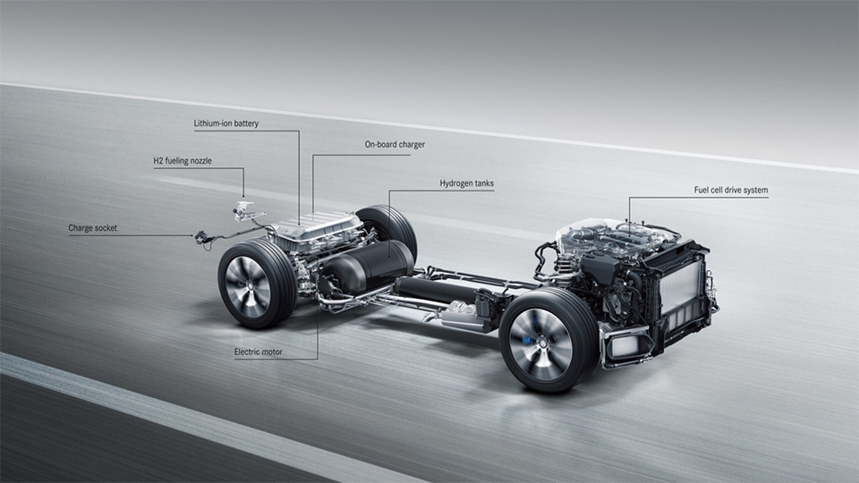 Mercedes-Benz-ը ներկայացրել է GLC քրոսովերի ջրածնային տարբերակը