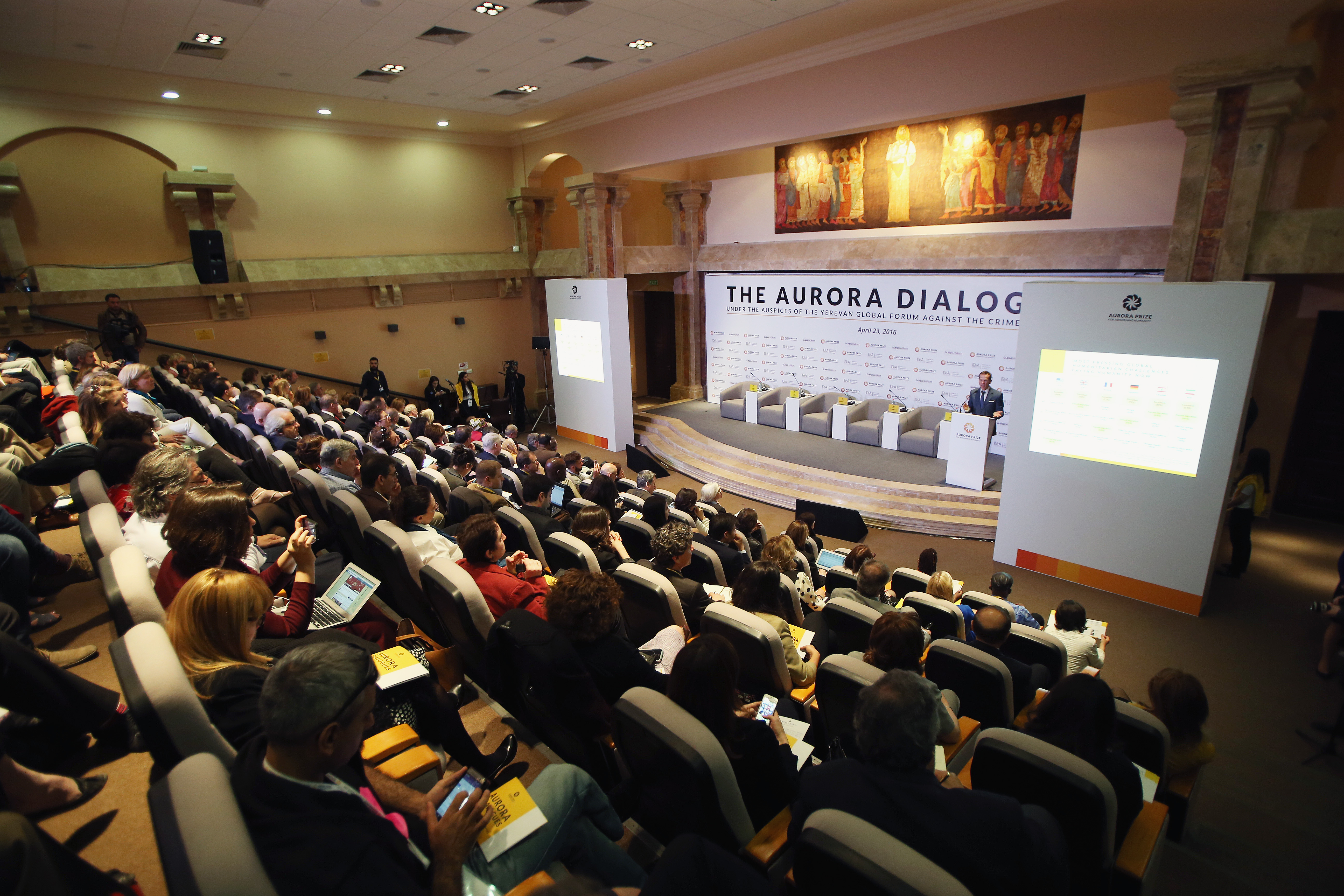 Aurora Dialogues. Ինչպե՞ս հաղթահարել փախստականների ճգնաժամն ու դիմագրավել մարդասիրությանն առնչվող հիմնախնդիրներին