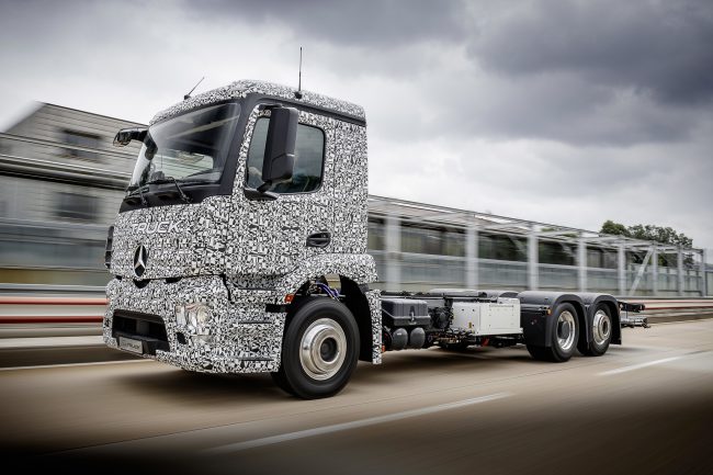 Mercedes-Benz-ը էլեկտրական բեռնատար է ներկայացրել