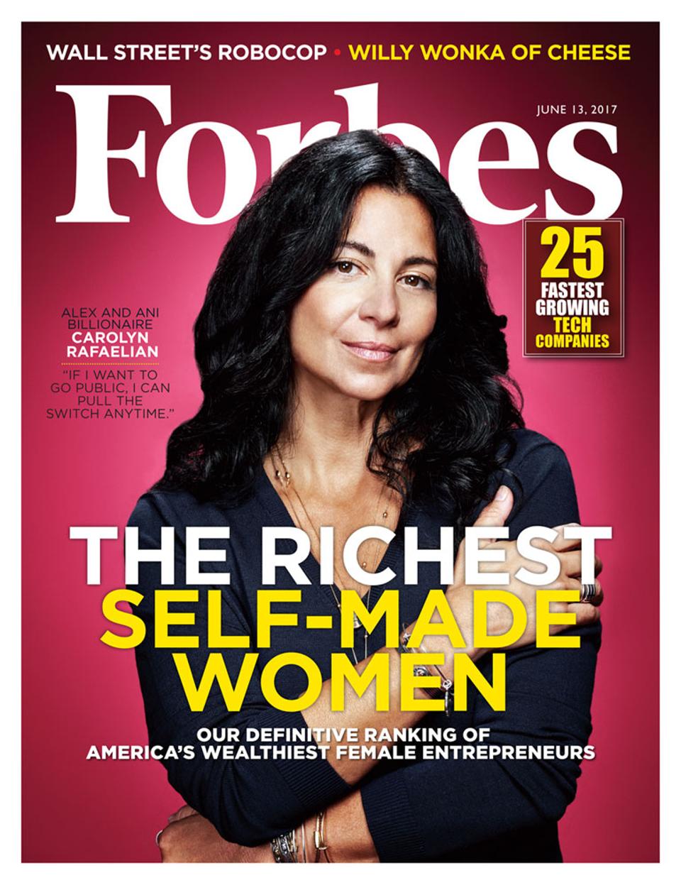Աշխարհի ամենահարուստ հայուհին՝ Forbes պարբերականի շապիկին