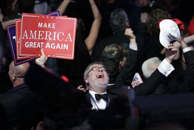 Դոնալդ Թրամփը հաղթել է ԱՄՆ նախագահական ընտրություններում
