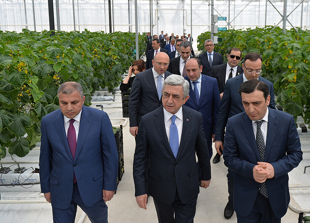 Նախագահ Սարգսյանն այցելել է «Սպայկա» ընկերություն