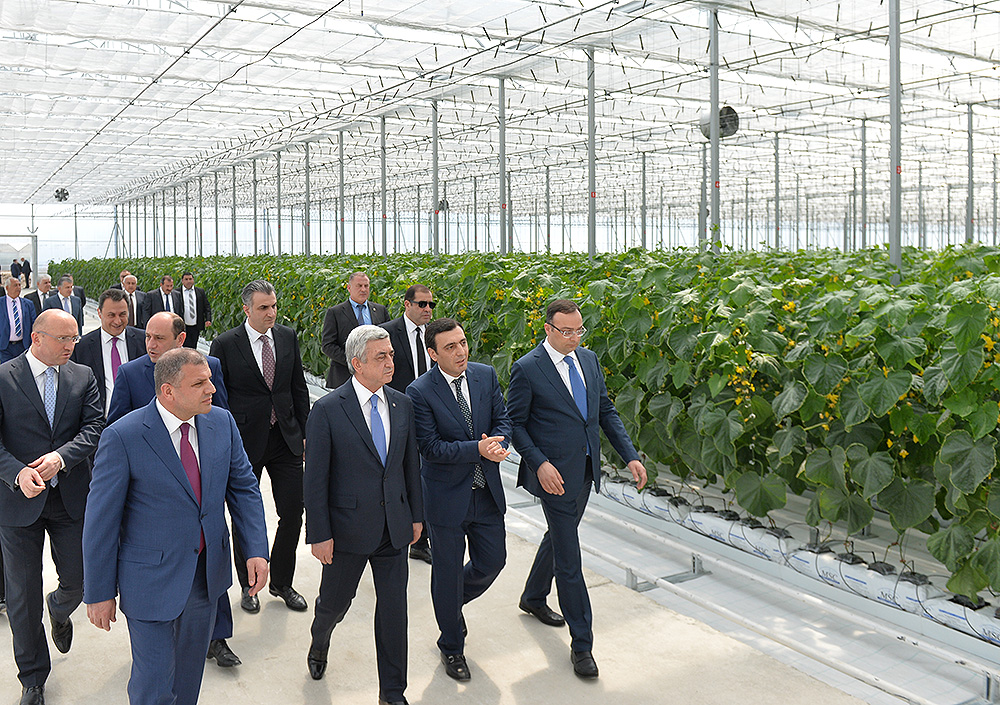 Նախագահ Սարգսյանն այցելել է «Սպայկա» ընկերություն