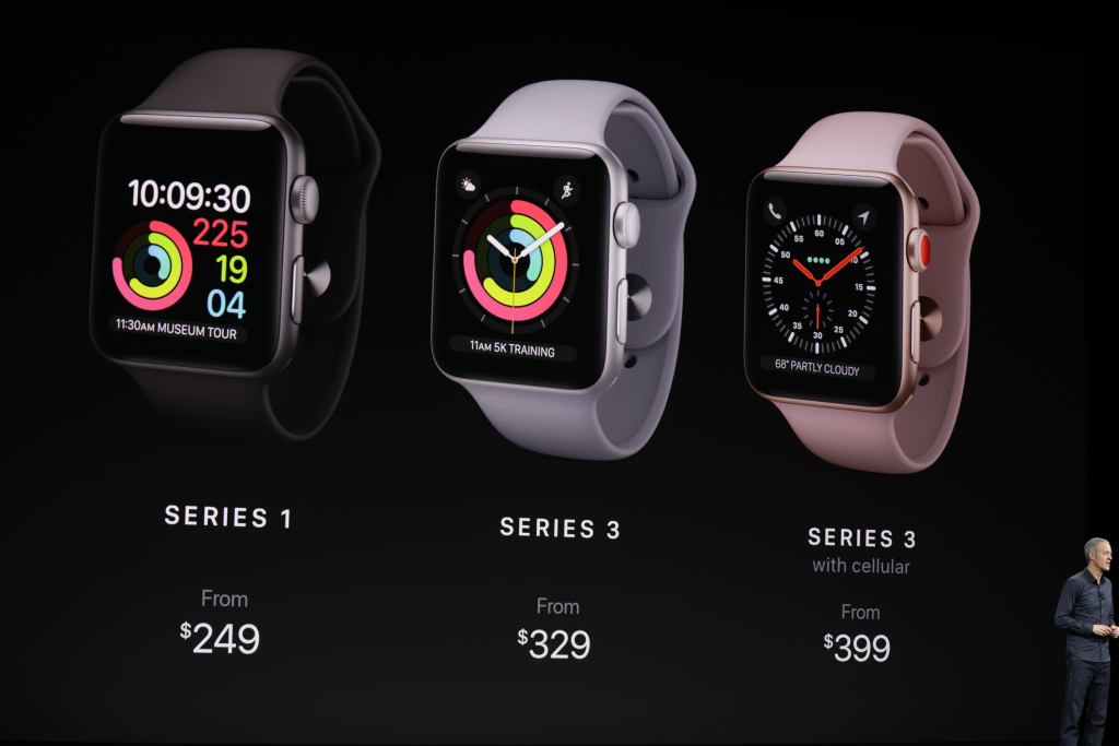 Apple-ը ներկայացրեց Apple Watch խելացի ժամացույցների երրորդ սերունդը