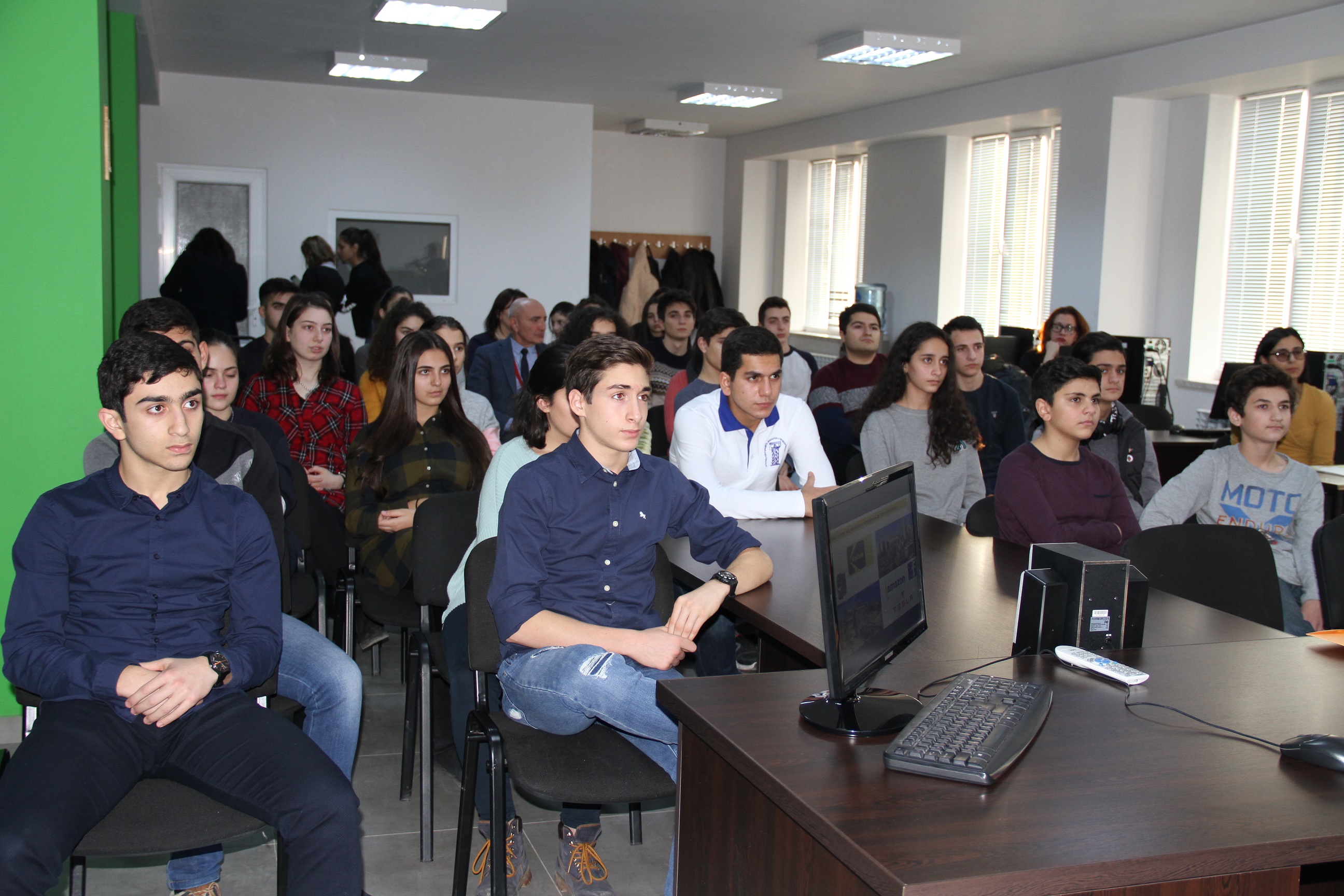 Beeline. Անդրեյ Պյատախինը դասախոսությամբ հանդես է եկել «Շիրակացու ճեմարանում»