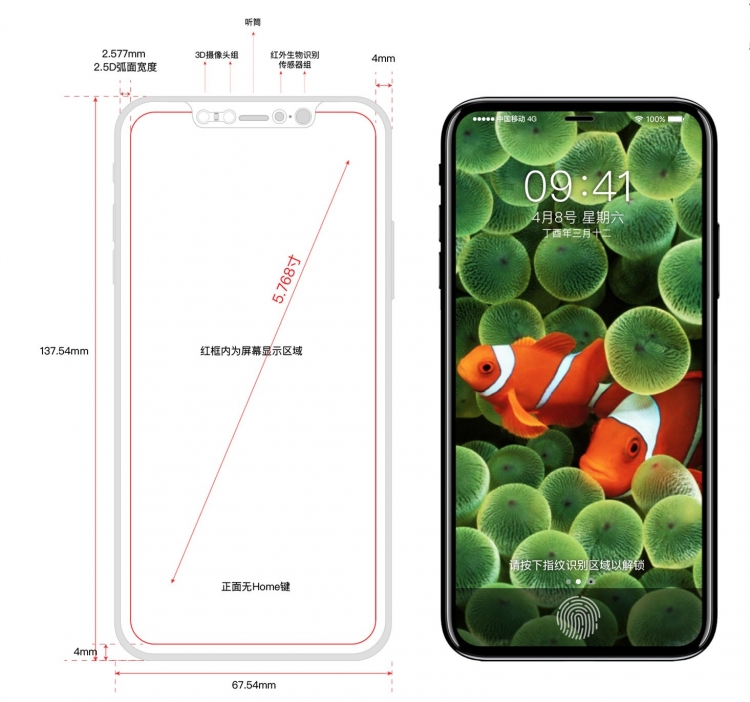 Համացանցում է հայտնվել iPhone 8-ի դիզայնի վերջնական տարբերակը