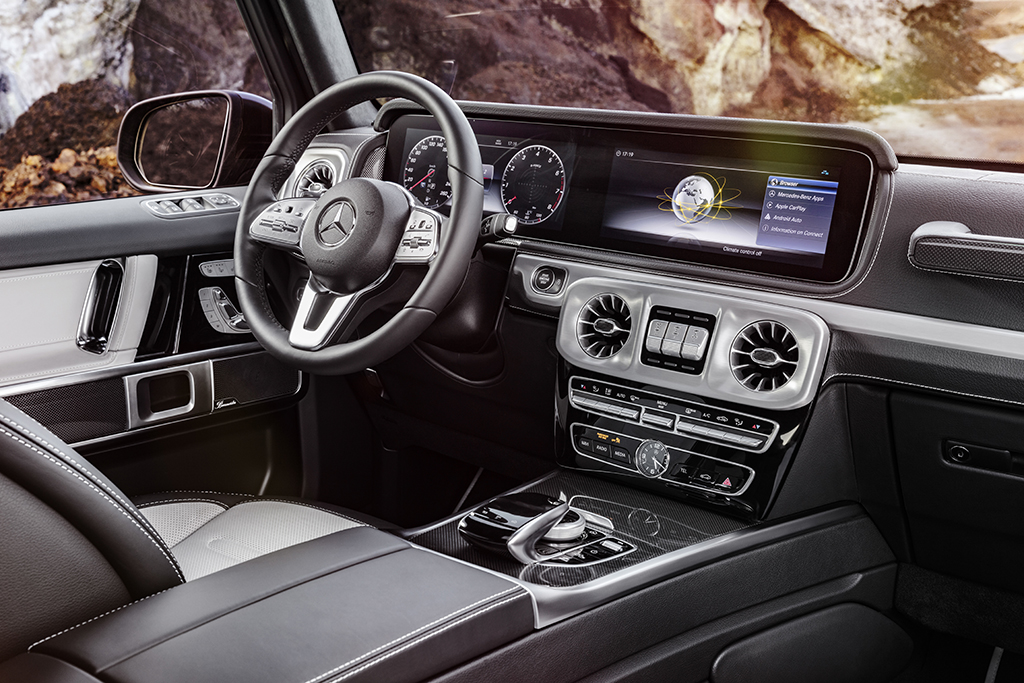 Mercedes-Benz-ը ցուցադրել է նոր G-դասի ներքին դիզայնը