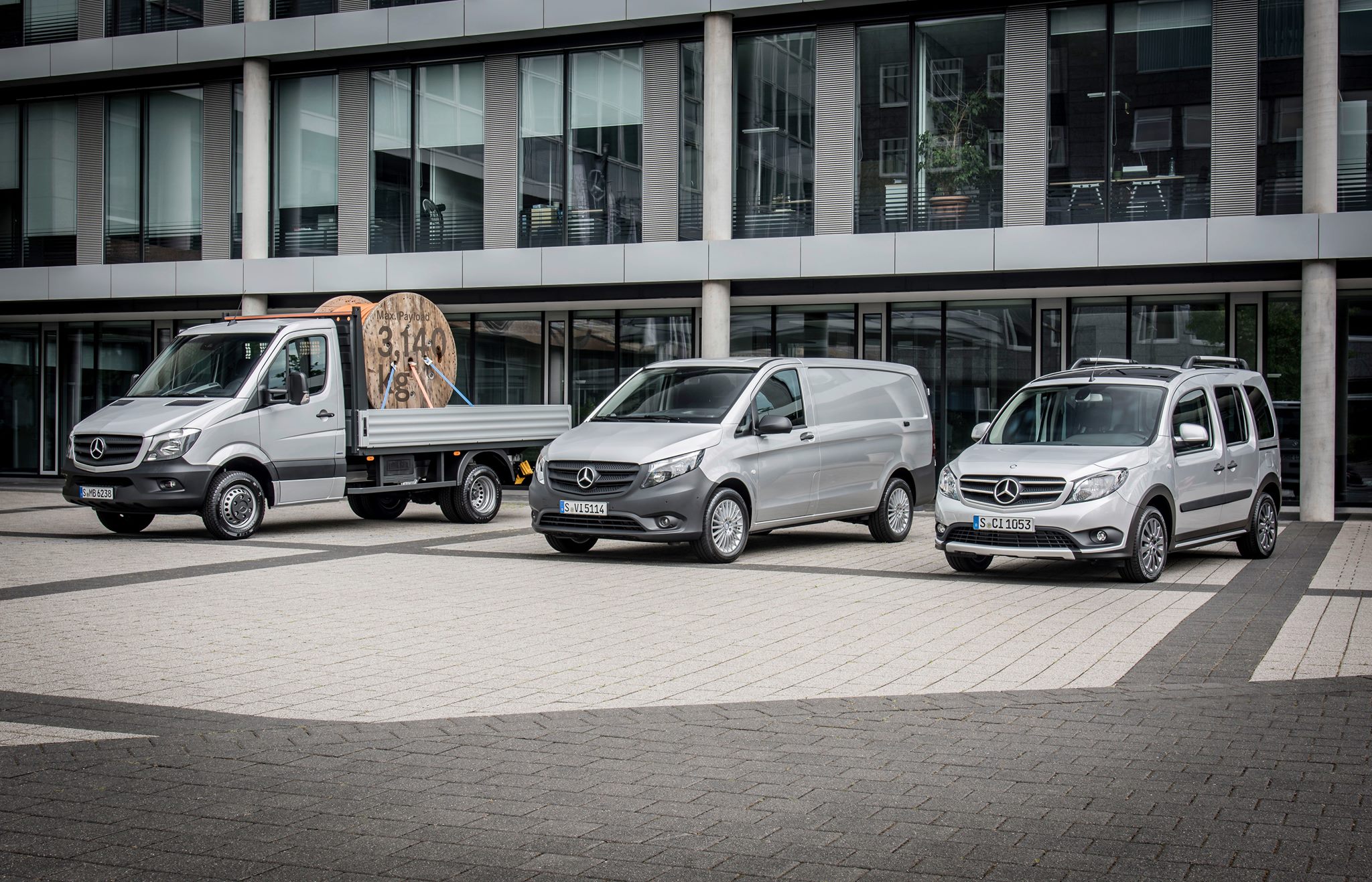 Ավանգարդ Մոթորսը ներկայացրել է Mercedes-Benz մակնիշի կոմերցիոն մոդելների ամբողջական շարքը