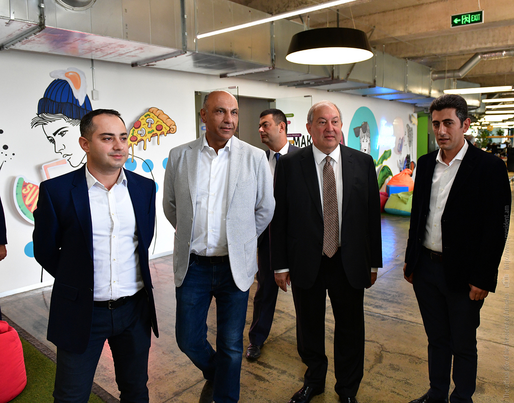 Արմեն Սարգսյանն այցելել է PicsArt