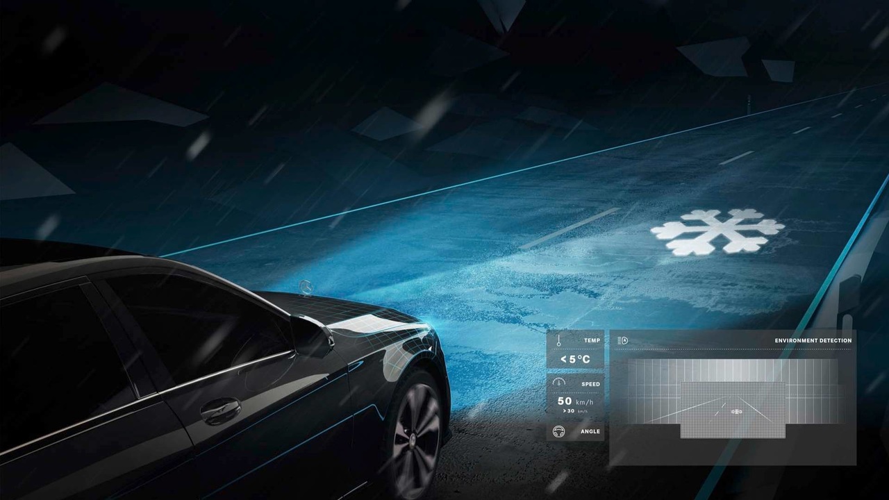 Mercedes-Benz-ի «խոսացող» լուսարձակները