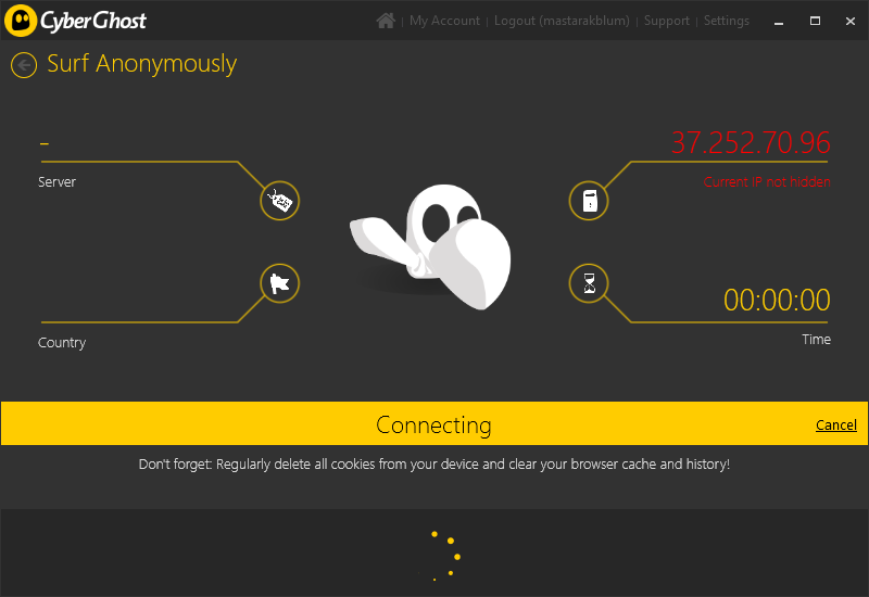 CyberGhost VPN. առանց սահմանափակումների և անվտանգ ինտերնետ