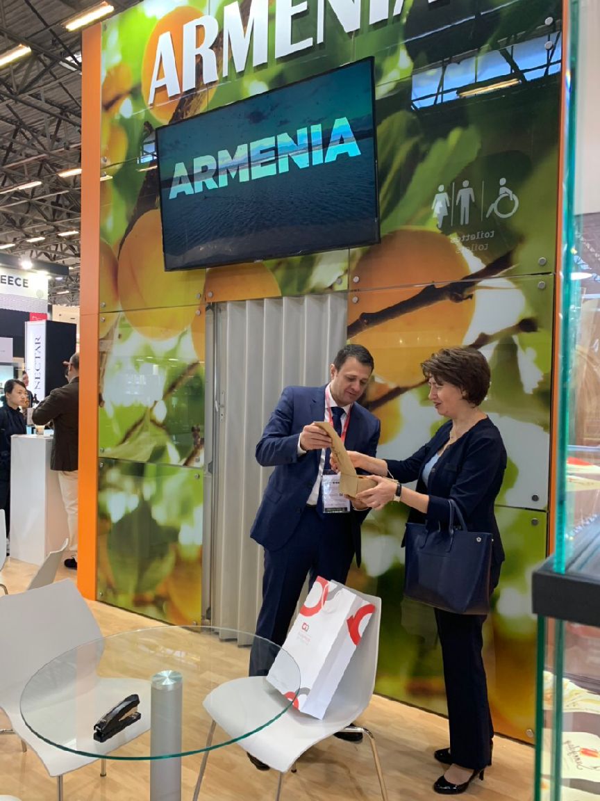 Հայաստանի սննդարդյունաբերությունը ներկայացված է Ֆրանսիայի «SIAL Paris» միջազգային ցուցահանդեսում