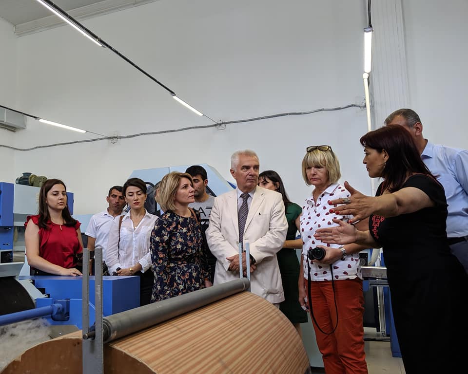 Ամասիայի նորաստեղծ բրդի գործարանն այսօր շահագործման է հանձնվել