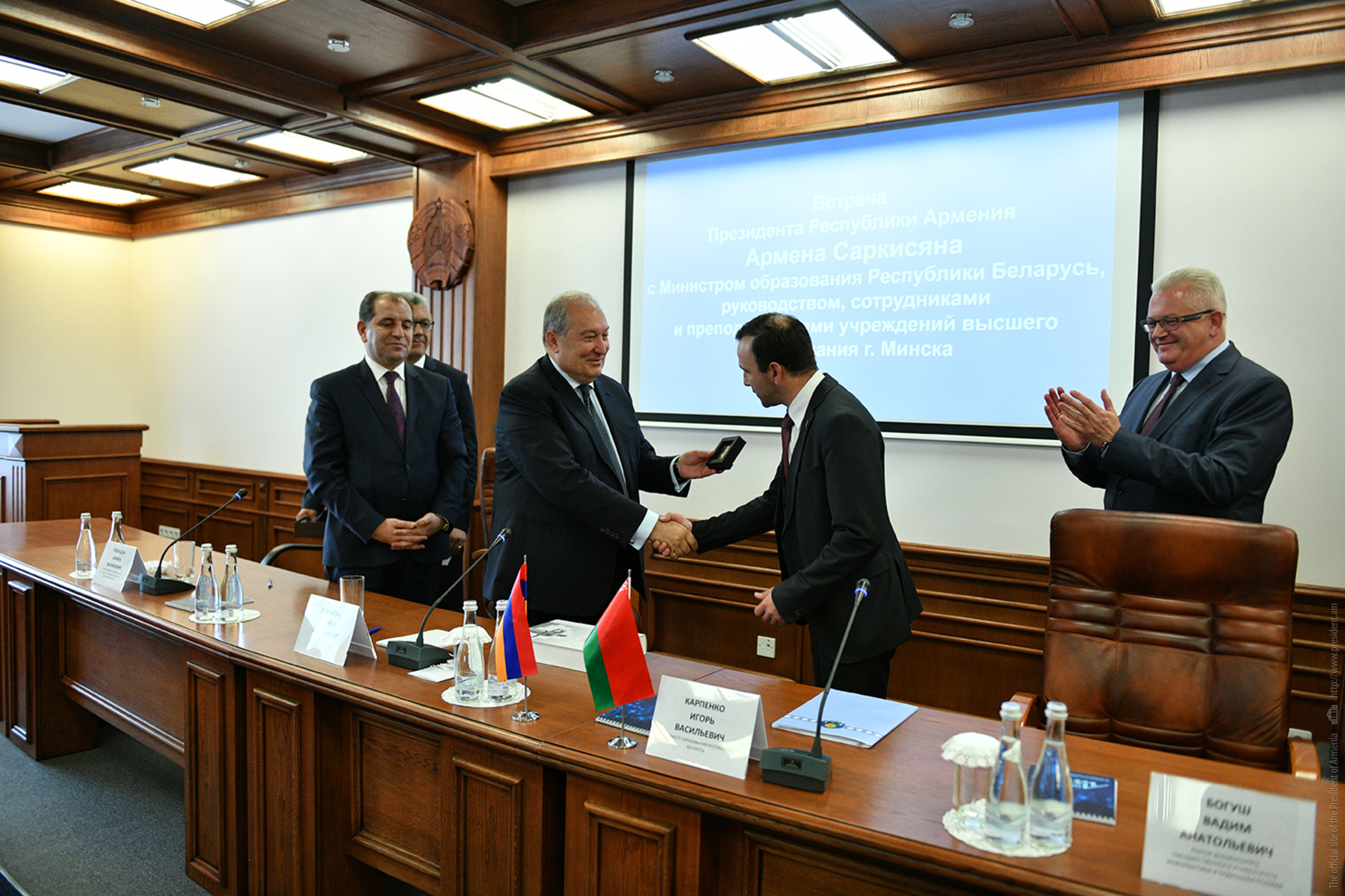 Հայաստանի և Բելառուսի նման երկրները հնարավորություն ունեն 21-րդ դարում առաջատար դիրքերում լինել․ նախագահը հյուրընկալվել է Ինֆորմատիկայի և ռադիոէլեկտրոնիկայի համալսարանում
