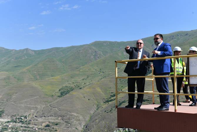 Արմեն Սարգսյանը Մեղրիի ազատ տնտեսական գոտում զարգացման մեծ ներուժ է տեսնում. Սյունիք այցի ամփոփում