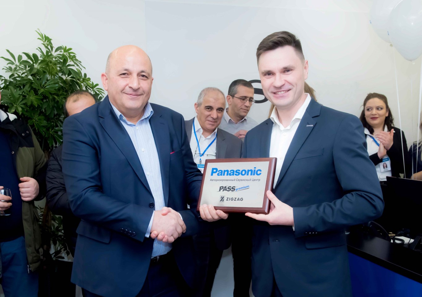 Panasonic PASS-Premium կարգավիճակի շնորհումը «Զիգզագ» սպասարկման կենտրոնին