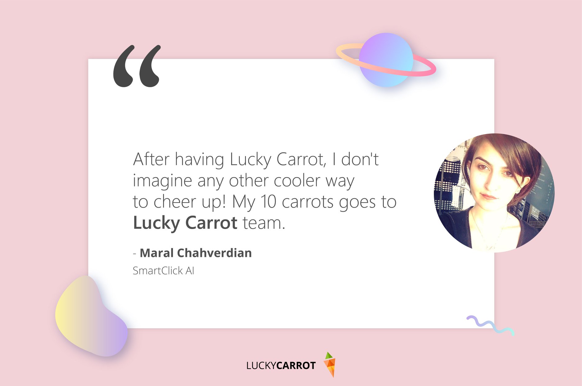 Lucky Carrot․ մոտիվացիոն գազարներ աշխատակիցներին