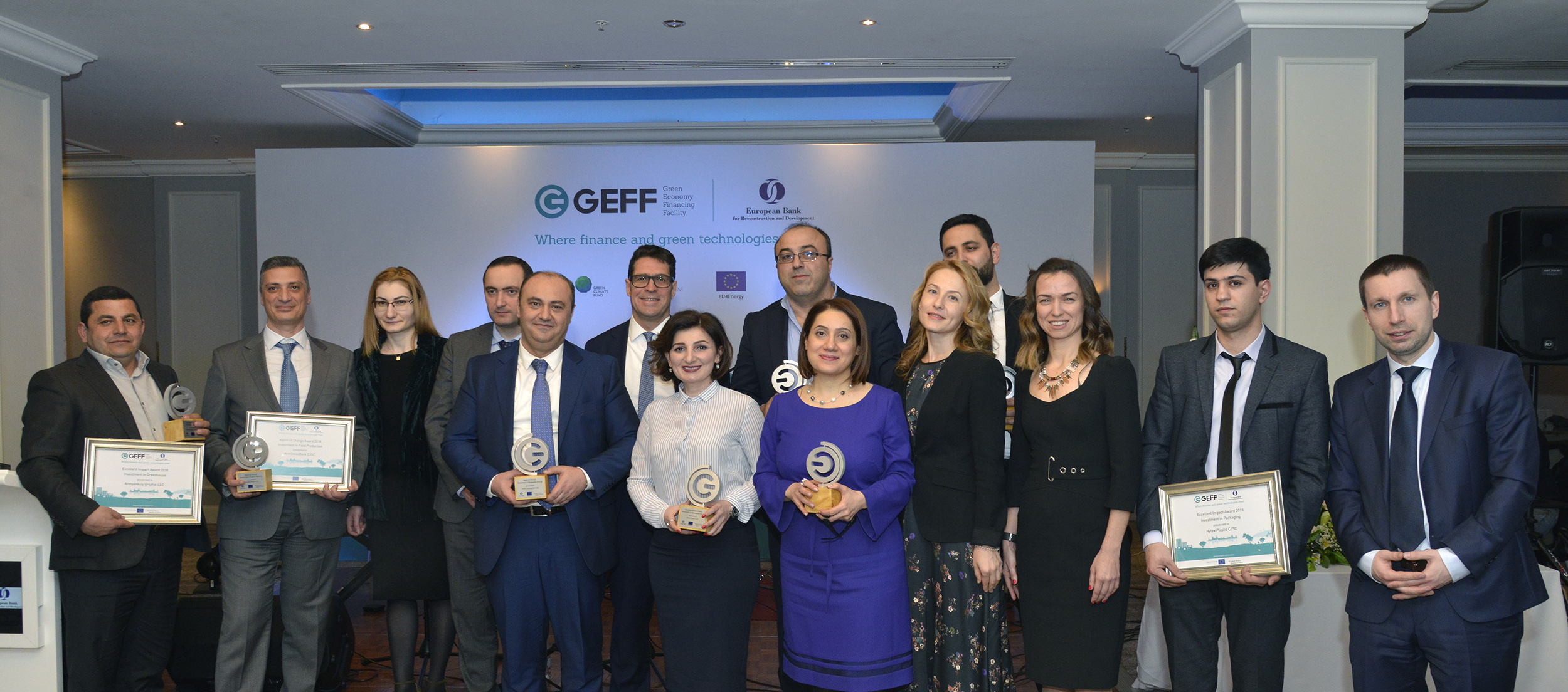 ՎԶԵԲ-ը մրցանակներ է շնորհում Հայաստանում կայուն էներգետիկայի լավագույն ծրագրերին