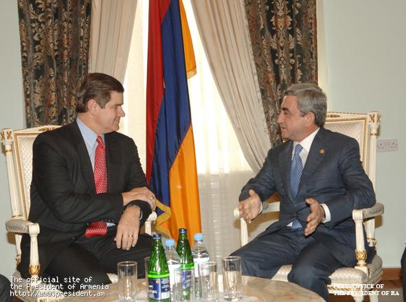ՆԱԽԱԳԱՀ ՍԱՐԳՍՅԱՆՆ ԸՆԴՈՒՆԵԼ Է “ERNST AND YOUNG “ ԸՆԿԵՐՈՒԹՅԱՆ ՂԵԿԱՎԱՐՈՒԹՅԱՆԸ