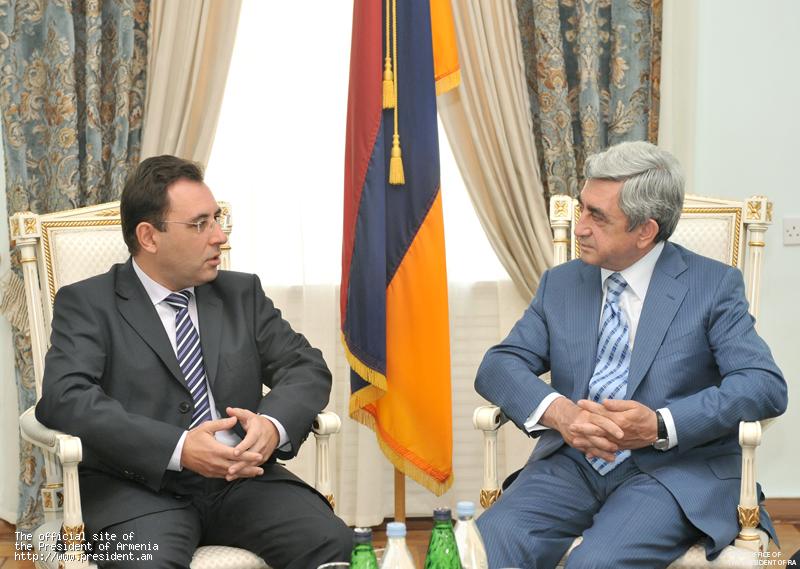 ՆԱԽԱԳԱՀ ՍԱՐԳՍՅԱՆՆ ԸՆԴՈՒՆԵԼ Է ԲՈՒԼՂԱՐԱԿԱՆ ՄԻՋԿԱՌԱՎԱՐԱԿԱՆ ՀԱՆՁՆԱԺՈՂՈՎԻ ՀԱՄԱՆԱԽԱԳԱՀԻՆ