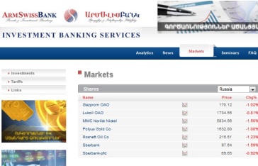 ԳՈՐԾԱՐԿՎԵԼ Է «ԱՐՄՍՎԻՍԲԱՆԿ» ՓԲԸ ՆՈՐ ՆԵՐԴՐՈՒՄԱՅԻՆ ՎԵԲ-ԿԱՅՔԸ