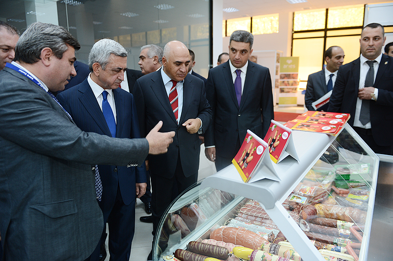 Սերժ Սարգսյանն այցելել է Armenia EXPO-2013 ցուցահանդես