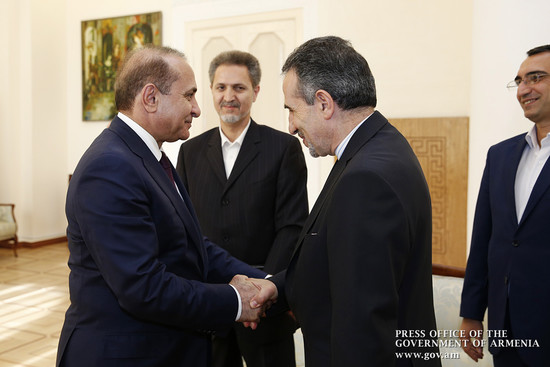 Վարչապետը հույս է հայտնել, որ Իրանի ու Հայաստանի միջև հարաբերություննրում նոր զարգացում կարձանագրվի